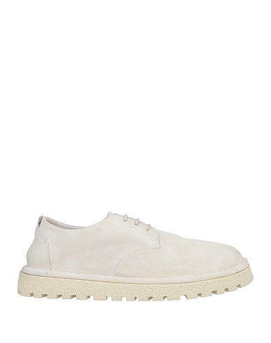 MARSÈLL Laced shoes Light grey Leather