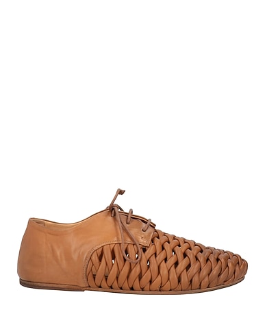 MARSÈLL Laced shoes Tan Calfskin