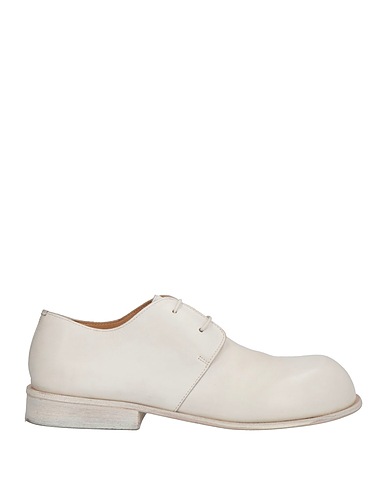 MARSÈLL Laced shoes Light grey Calfskin