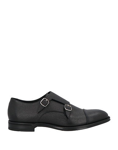 DOUCAL'S Loafers Black Leather