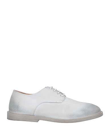 MARSÈLL Laced shoes Light grey Leather