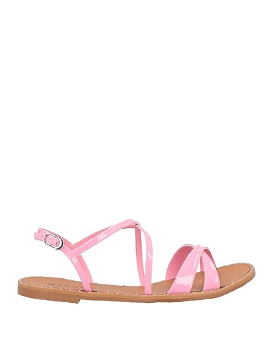 WERNER Sandals Pink Textile fibres