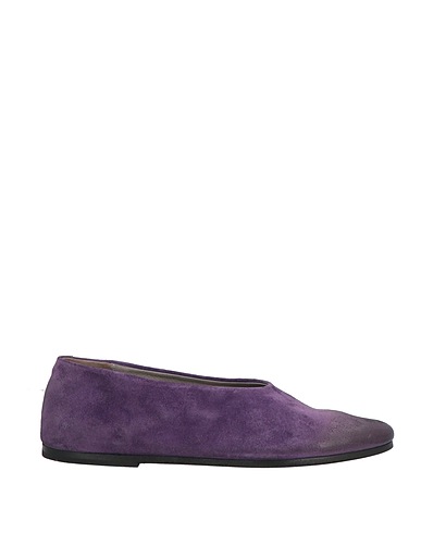 MARSÈLL Ballet flats Purple Leather