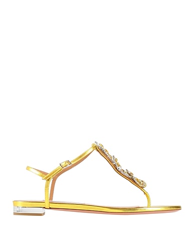 AQUAZZURA Flip flops Leather