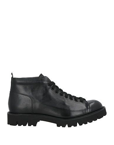 POLLINI Ankle boot Black Leather