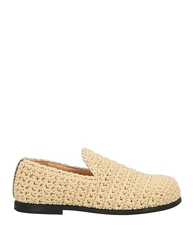 JW ANDERSON Loafers Beige Textile fibres