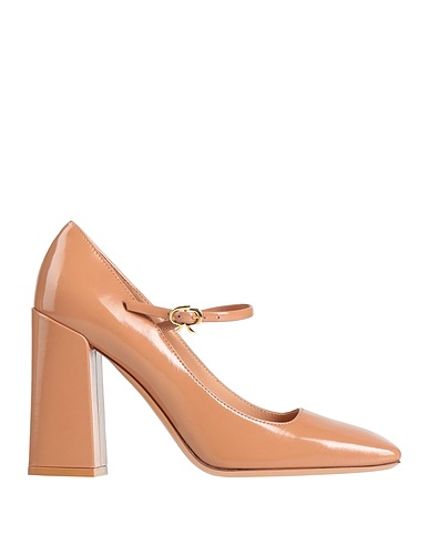 GIANVITO ROSSI Court Blush Leather