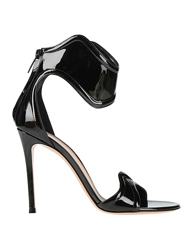 GIANVITO ROSSI Sandals Black Leather