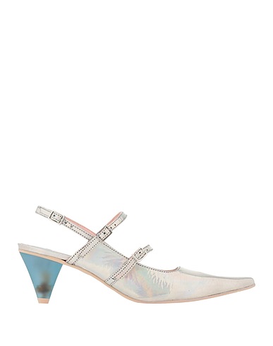 RAS Pump Silver Leather