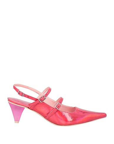 RAS Décolleté Fucsia Pelle