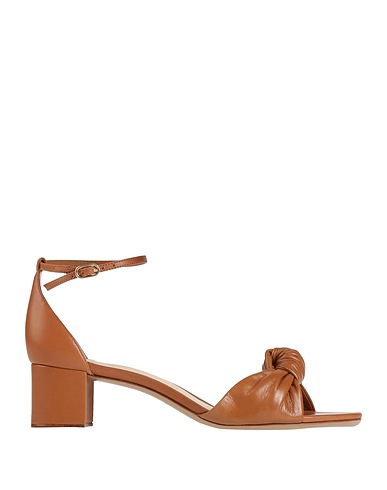 ALEXANDRE BIRMAN Sandals Tan Calfskin