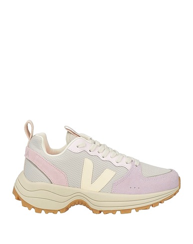 VEJA Sneakers Light grey Textile fibres, Leather