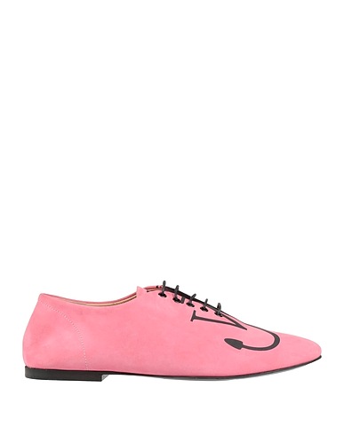 JW ANDERSON Laced shoes Pink Leather