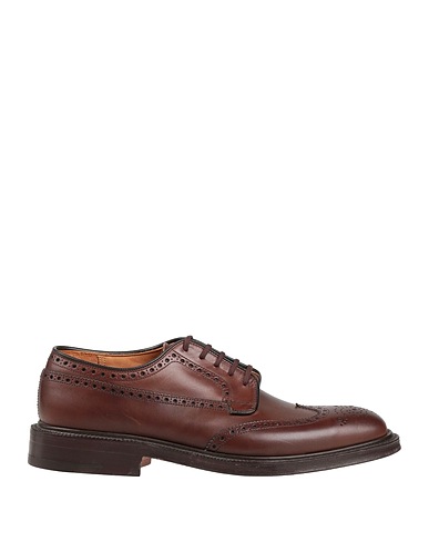 CHURCH'S Laced shoes Dark brown Leather