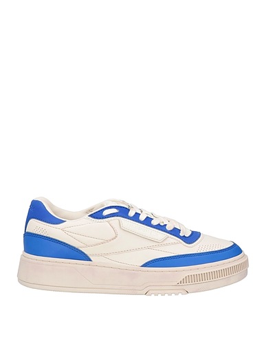 REEBOK Sneakers Ivory Leather, Textile fibres