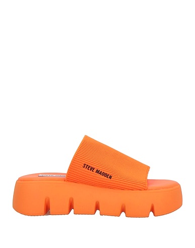 STEVE MADDEN Sandals Orange Textile fibres