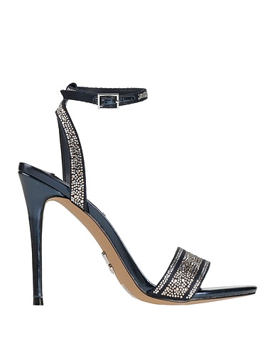 STEVE MADDEN Sandals Navy Textile fibers