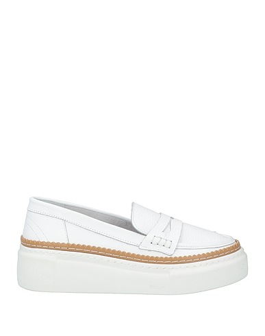 CARPE DIEM Loafers White Leather