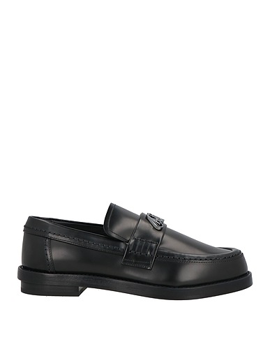 MCQUEEN Loafers Black Leather
