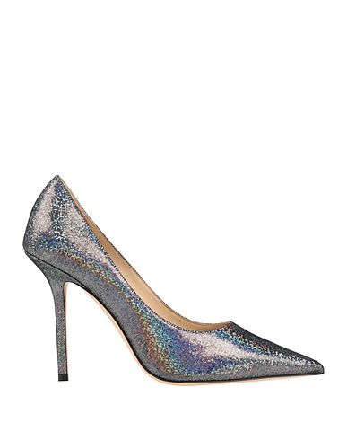 JIMMY CHOO Pump Charcoal Leather
