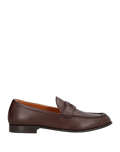 VALENTINO GARAVANI Loafers Chocolate brown Leather