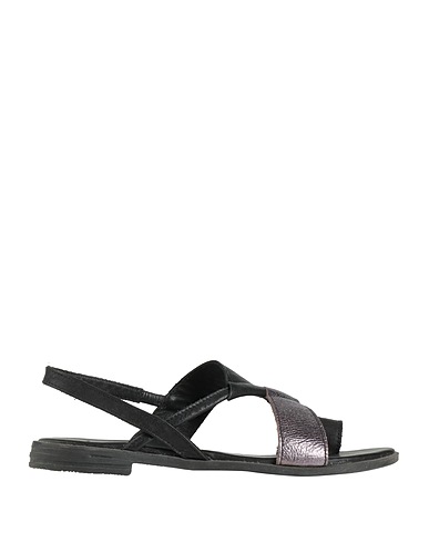 BUENO Flip flops Black Leather