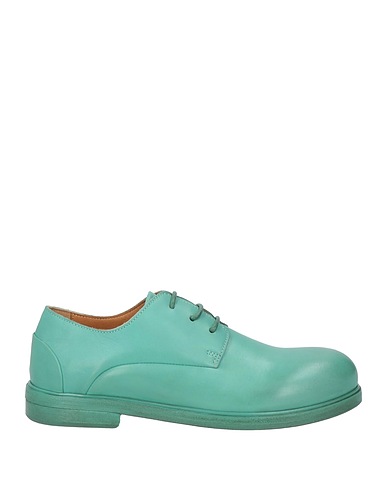MARSÈLL Laced shoes Turquoise Calfskin
