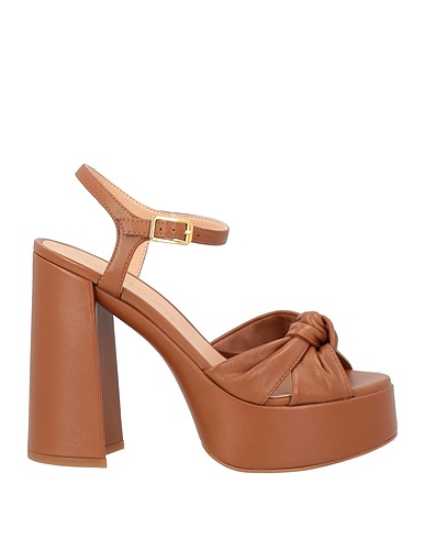 UNISA Sandalen Braun Leder