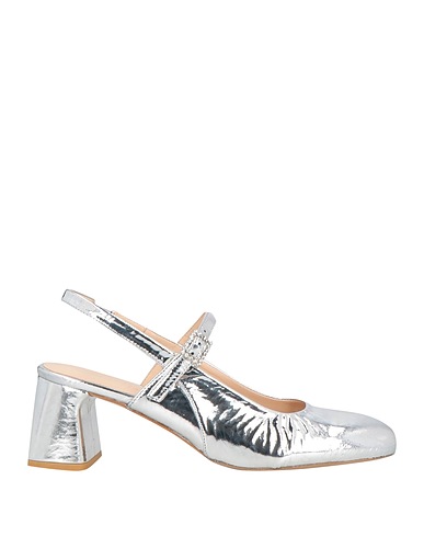 ZINDA Pump Silver Leather