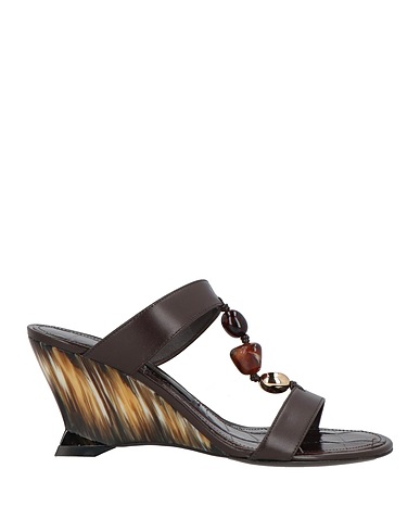 FERRAGAMO Sandals Lambskin, Calfskin