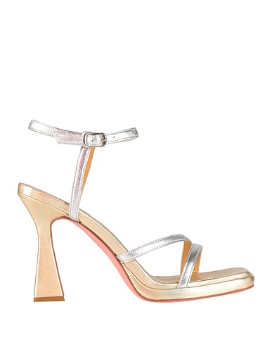 NINNI Sandals Gold Leather