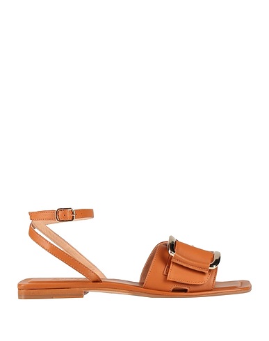 ZINDA Sandals Tan Leather