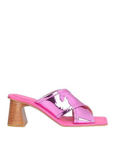 ZINDA Sandals Fuchsia Leather