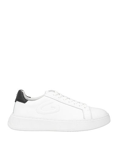ALBERTO GUARDIANI Sneakers White Leather