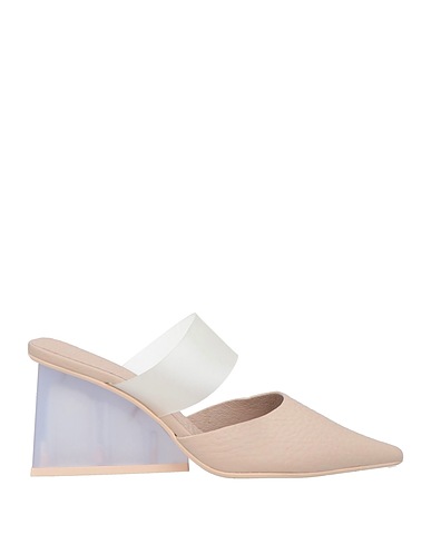 RAS Mules and clogs Taupe Leather