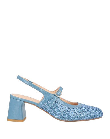 ZINDA Pump Light blue Leather