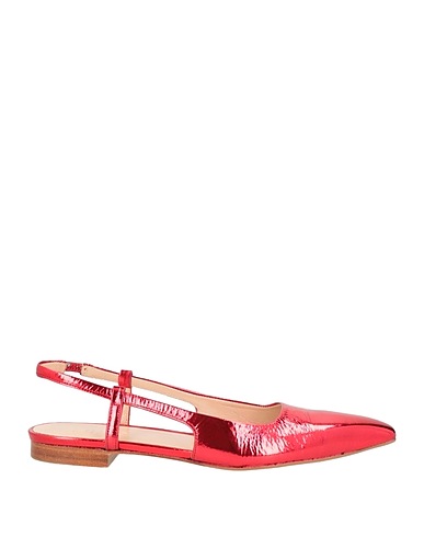ZINDA Footwear Red Leather