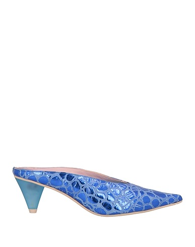 RAS Mules and clogs Blue Leather