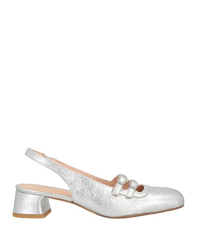 ZINDA Pump Silver Leather