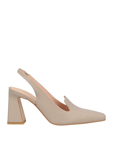 ZINDA Pump Beige Leather