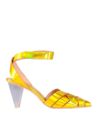 RAS Sandals Yellow Leather