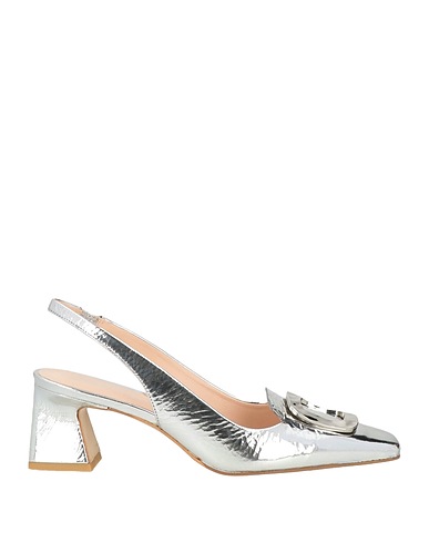 ZINDA Pump Silver Leather