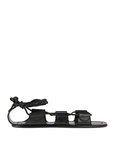 MAISON MARGIELA Sandals Black Leather