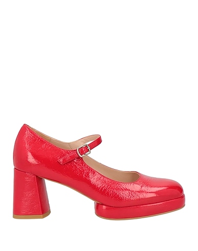 ZINDA Pump Red Leather