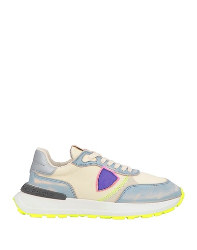 PHILIPPE MODEL Sneakers Beige Textile fibers, Leather
