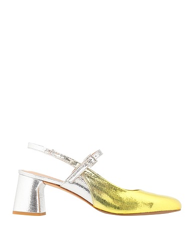 ZINDA Pump Yellow Leather