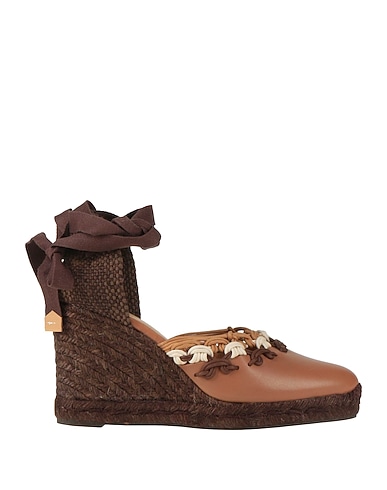 CASTAÑER Espadrilles NOCCIOLA Leather, Textile fibers