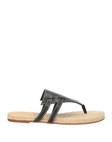 CASTAÑER Espadrilles Black Leather