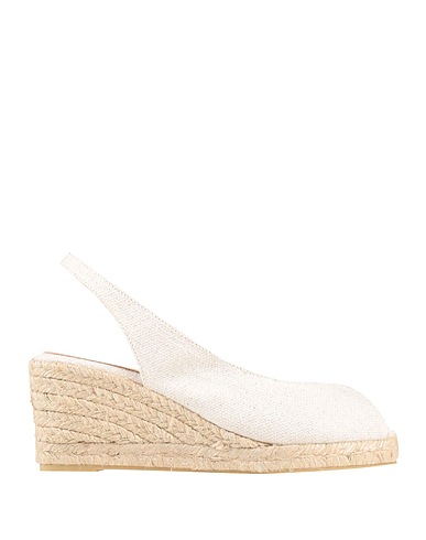CASTAÑER Espadrilles Off white Textile fibers