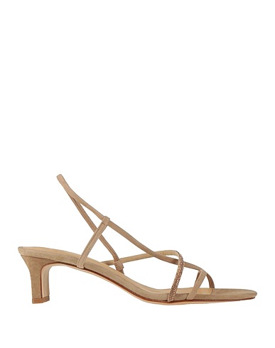 CASTAÑER Sandals Beige Leather